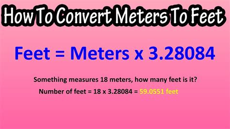 lengte in feet|meters to feet formula.